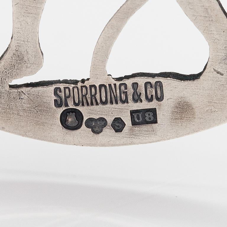 Tore Strindberg, Hänge, silver. Sporrong, Stockholm 1946.