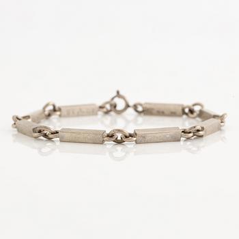 Wiwen Nilsson, Bracelet, silver, Lund 1938.