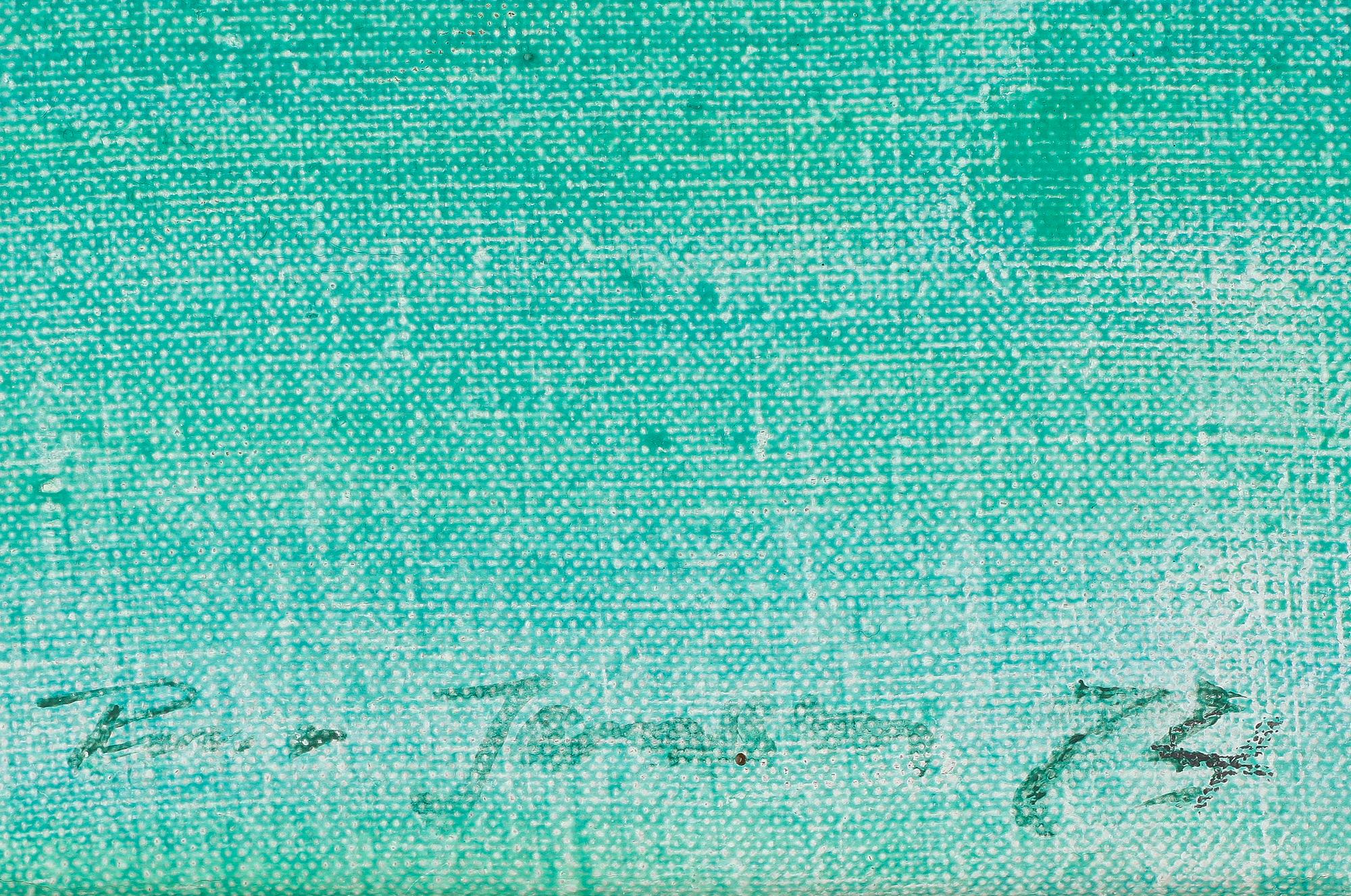 "Blått hav" (Blue ocean).
