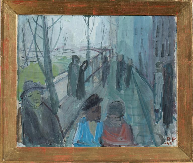 Ragnar Person, "Spring in Paris," 1940.