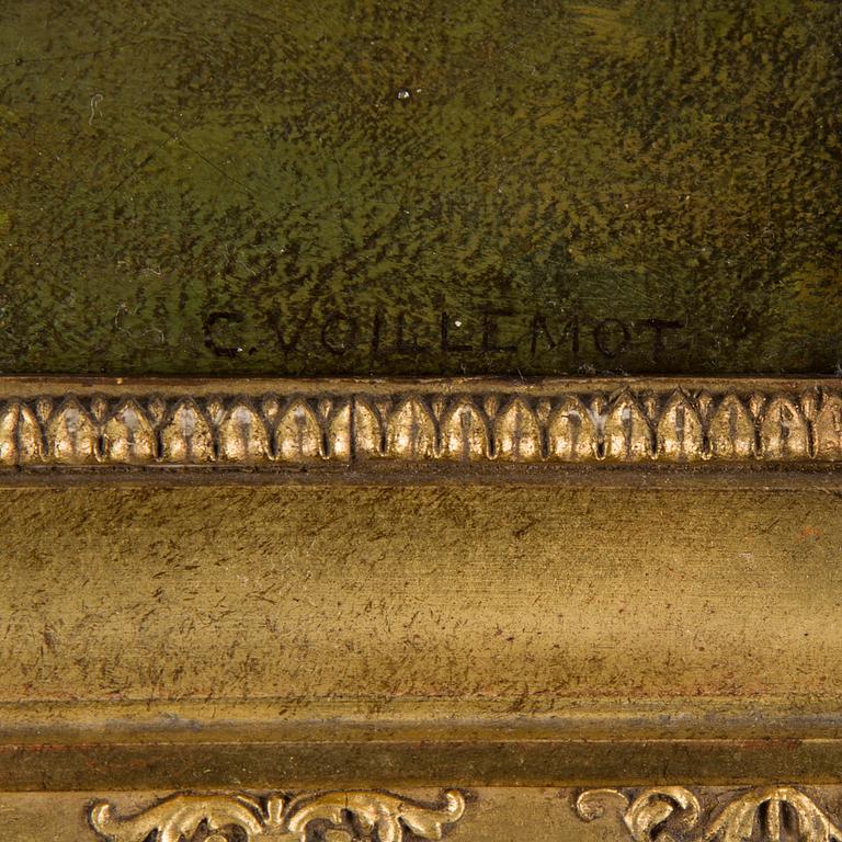 ANDRÉ CHARLES VOILLEMOT, oil on canvas, signed.