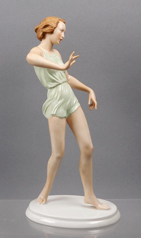 FIGURIN, porslin, Rosenthal, sign.