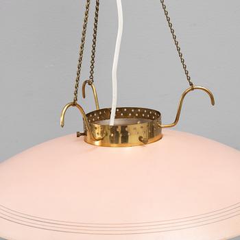 A 1940's/50's ceiling lamp.