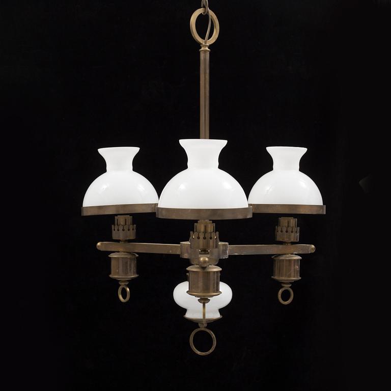 A second half of the 20th century ceiling light.