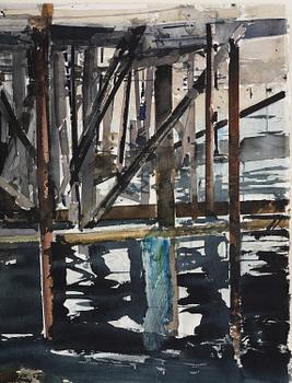 Lars Lerin, "Fjaera I".