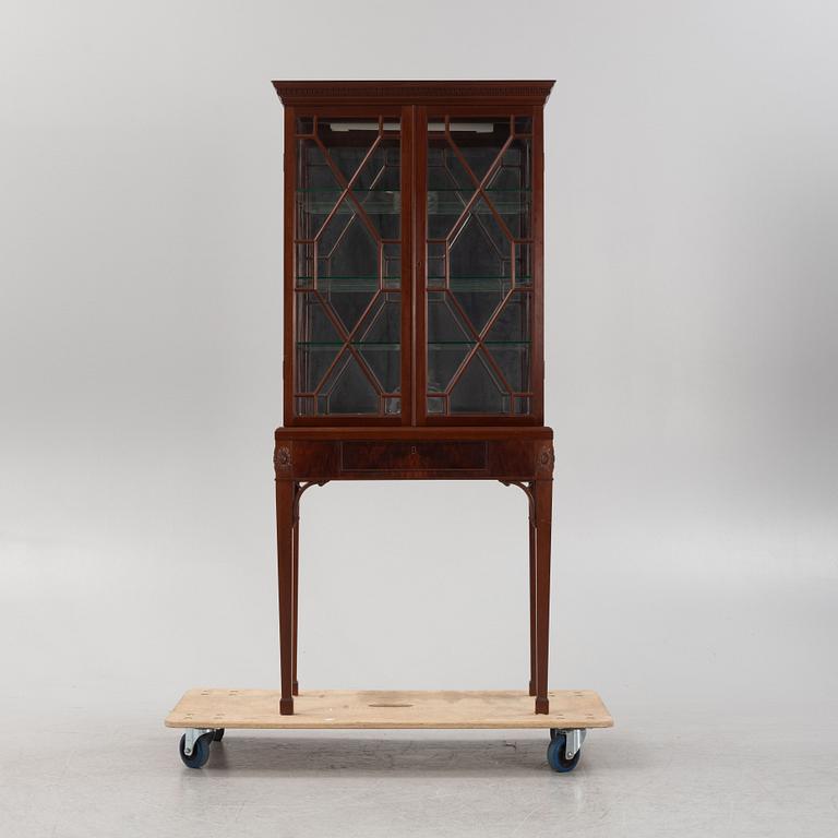 A display cabinet, Lysberg, Hansen & Therp, Denmark, mid 20th Century.