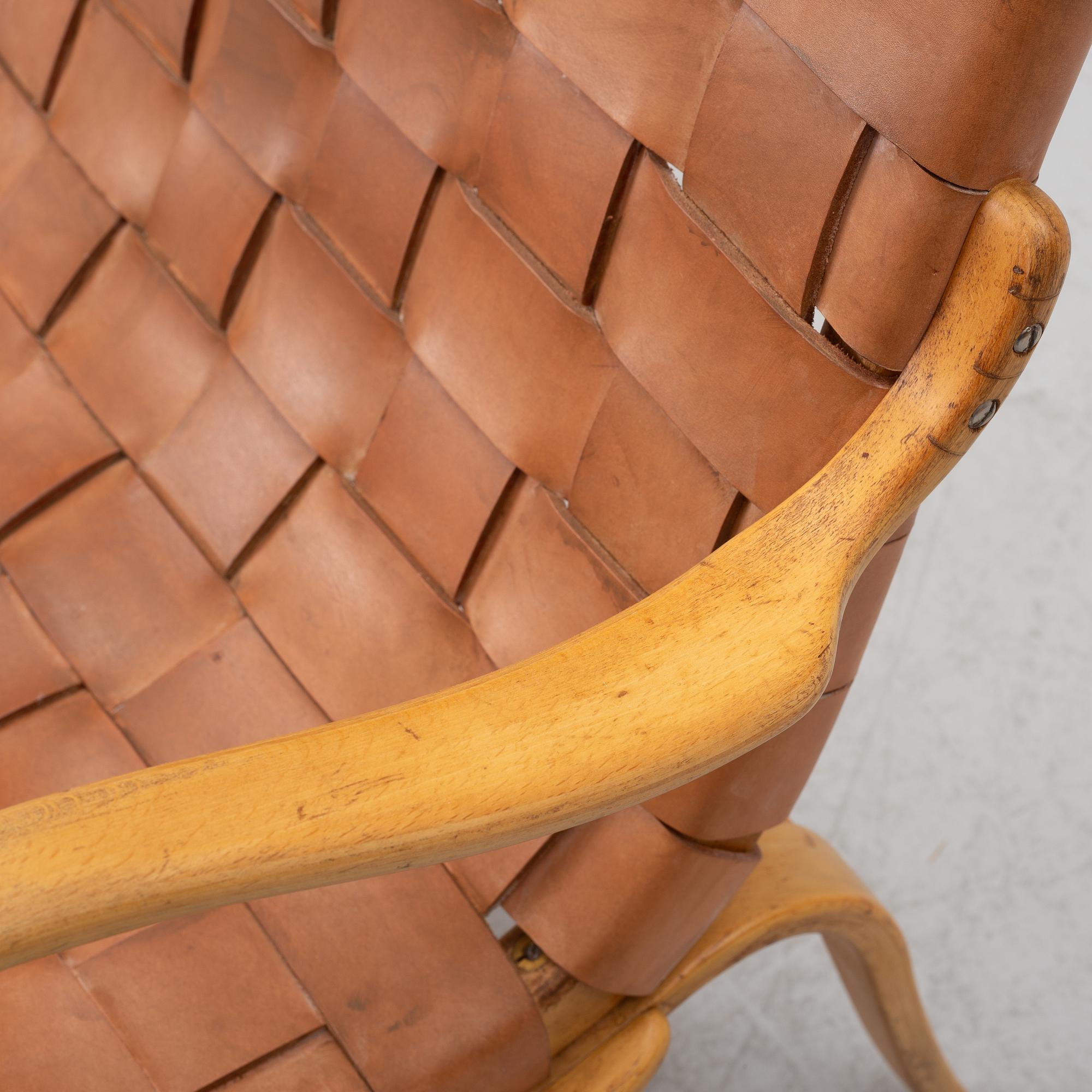 Bruno Mathsson, an 'Eva' armchair, Karl Mathsson, 1965.