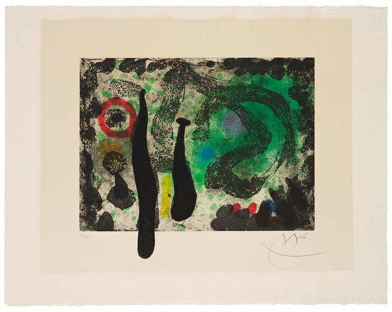 Joan Miró, "Le Jardin de Mousse".