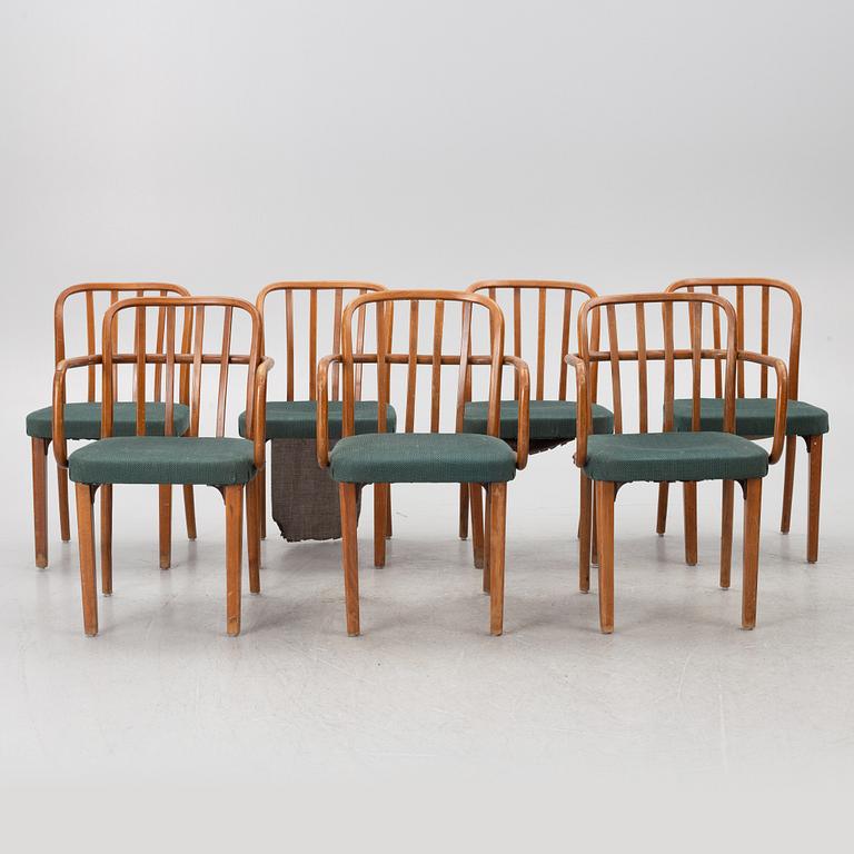 Four chairs and three armchairs, Thonet, beginning of the 20th century.