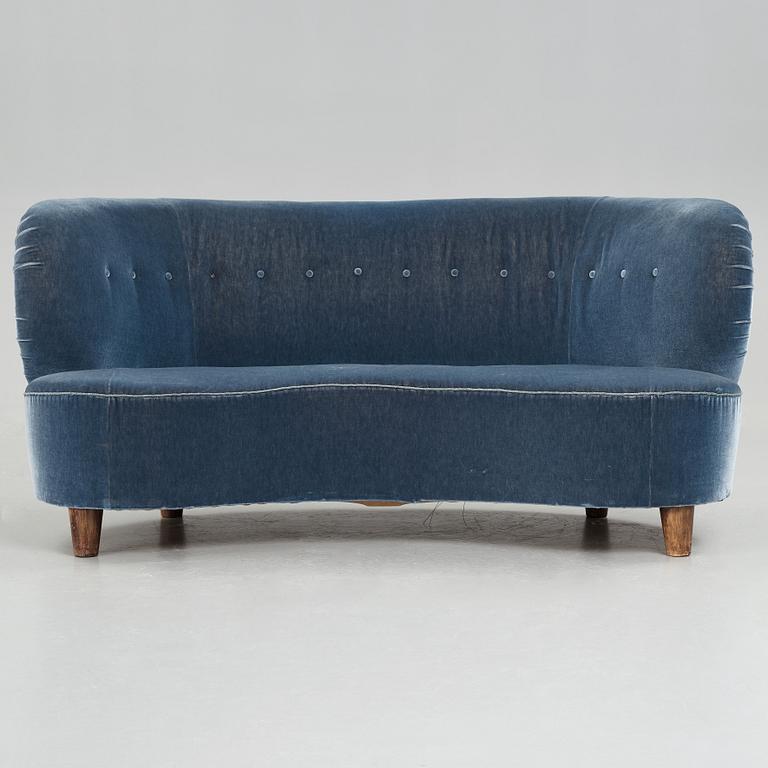 Otto Schulz, tillskriven, soffa, Swedish Modern, 1940-50-tal.