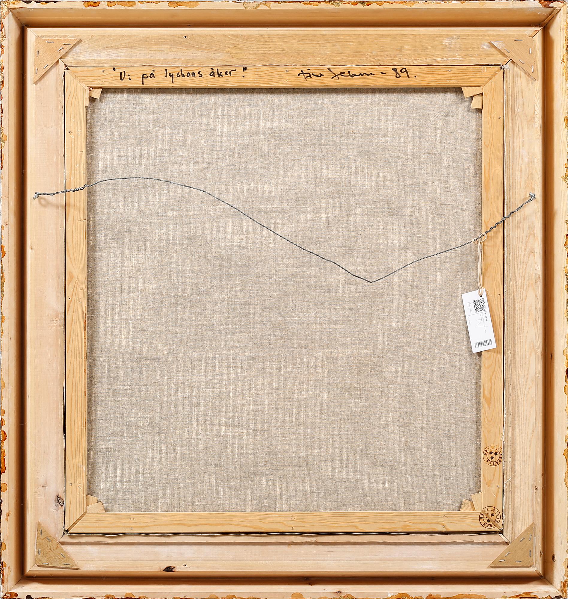 ÅKE LEXMON, olja på duk, signerad och daterad 89.