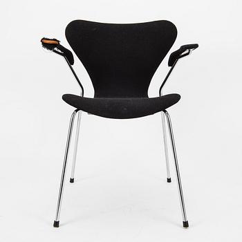 STOL, "Sjuan" design Arne Jacobsen, Fritz Hansen 1970-tal.