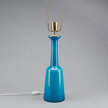 BORDSLAMPA, glas, Kastrup Glas, Danmark, 1950-tal.