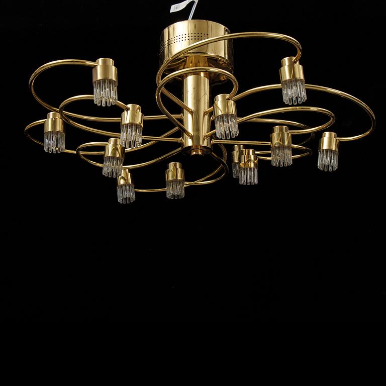 A Herbert Schmidt Leuchtenfabrik ceiling light, second half of the 20s century.