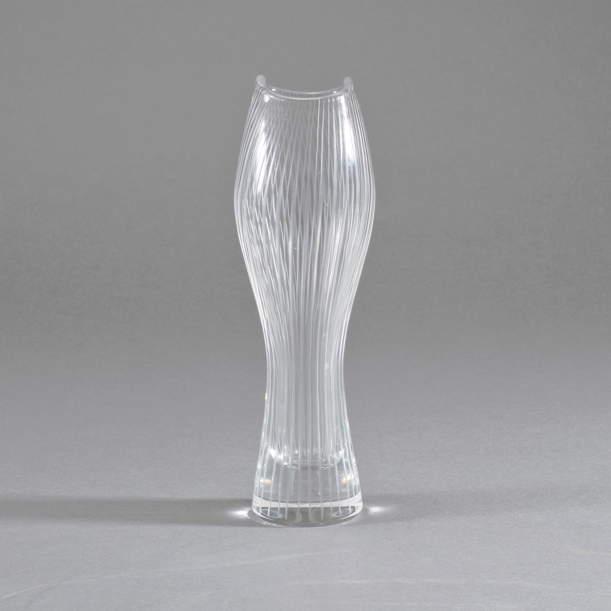 VAS, glas, Tapio Wirkkala, Iittala, signerad.