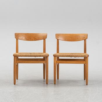 Børge Mogensen, an 'Öresund' dining table and six chairs, second half of the 20th Century.