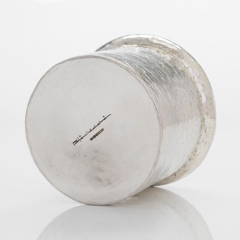 Björn Weckström, a silver jar, Helsinki 1962.
