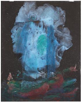CO Hultén, mixed media on paper, signed and executed 1946.
