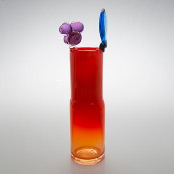 Oiva Toikka, A 'Pompom' vase, signed Oiva Toikka Nuutajärvi Notsjö.