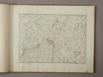 NILS GUSTAV WERMING (1769-1820), Atlas with maps of towns in Sweden, 1806-19.