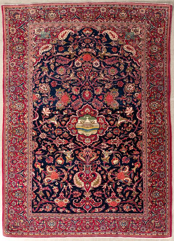 Matta Keshan antik ca 200x130 cm.