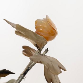 Table decoration, stone, China, 20th century.