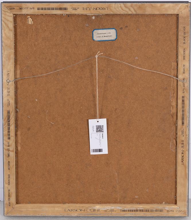 Per Fischer, "The fireplace wall in my dining room on Bragevägen".