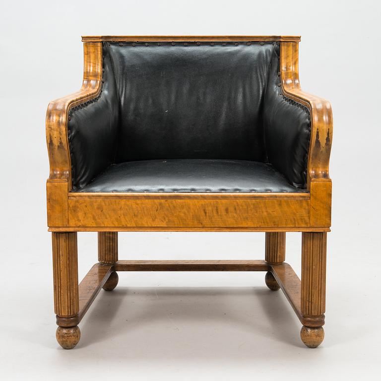 A 1920's armchair.