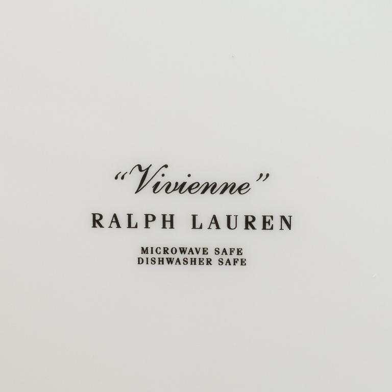 SERVIS 36 dlr, "Vivienne"  Ralph Lauren porslin 1900-talets senare del.