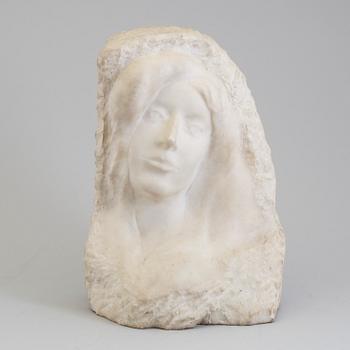 AUGUSTE RODIN, efter, skulptur, stenmassa, signerad.