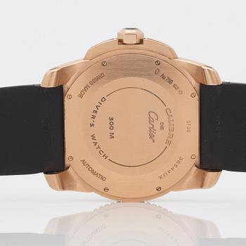 CARTIER, Calibre de Cartier Diver, (300m/1000ft), wristwatch, 42 mm,