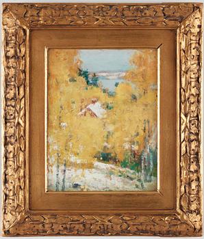 William Blair Bruce, "Skulptören Ville Vallgrens hem i Finland" (The Finnish home of sculptor Ville Vallgren).
