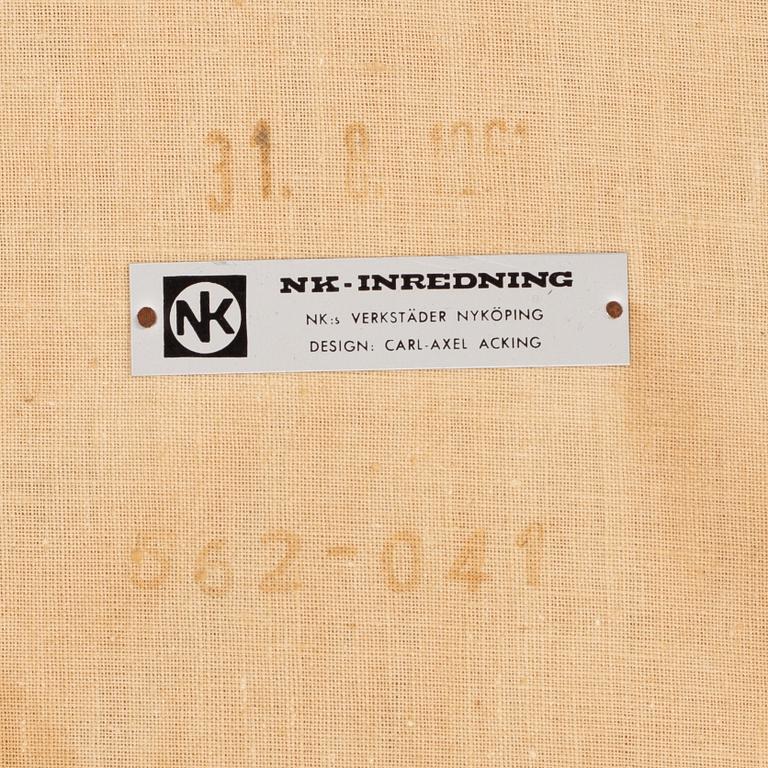 Carl-Axel Acking, armchair, "Tokyo", Triva series, Nordiska Kompaniet.