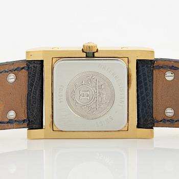 Hermès, Medor, wristwatch, 23 x 32 mm.