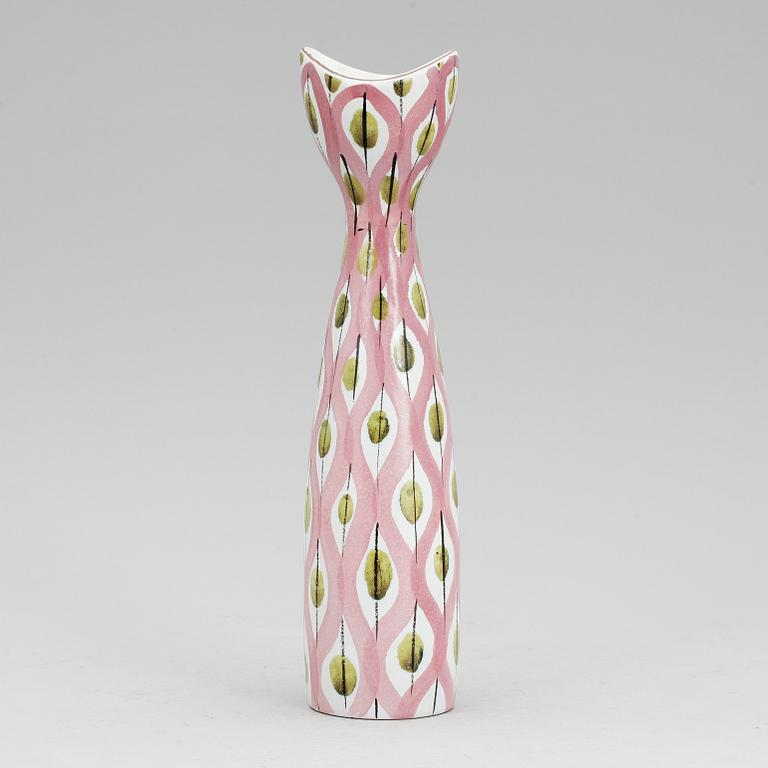 VAS, fajans Stig Lindberg samt VAS, porslin, Karin Björqvist Gustavsberg, 1950-tal.