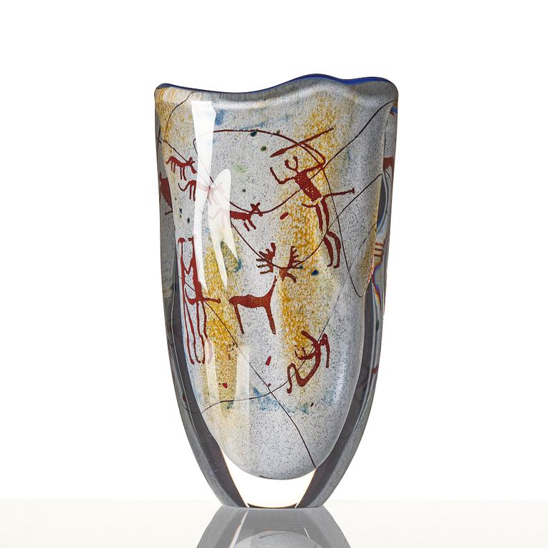 Sven-Åke Carlsson, a glass vase, Transjö, Sweden.