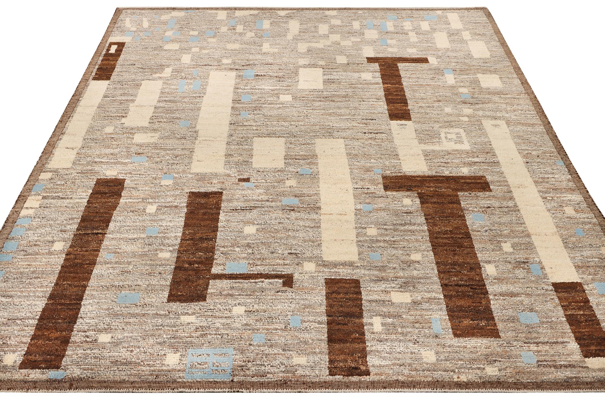 A Morocco carpet, c. 374 x 278 cm.