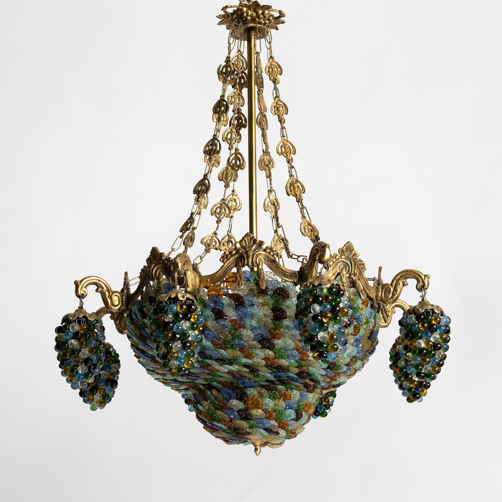 Taklampa, möjligen Italien, 1900-talets andra hälft.