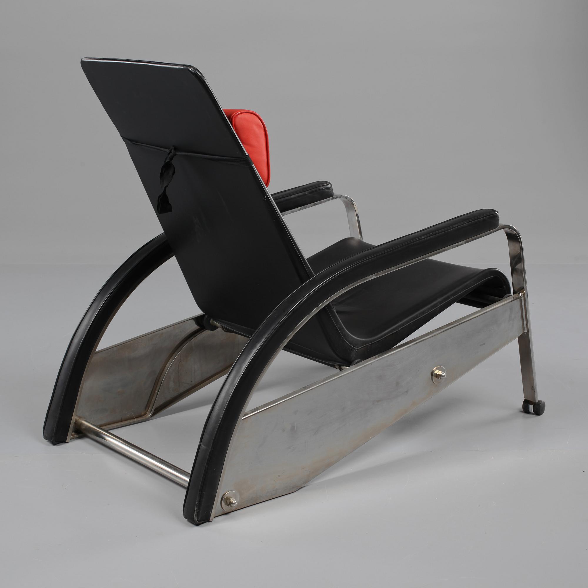 FÅTÖLJER, ett par, "Grande Repos", Jean Prouvé, Tecta, 1980-tal.