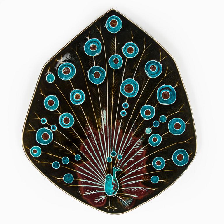 Annikki Hovisaari, relief, stengods, signerad AHovisaari Arabia.