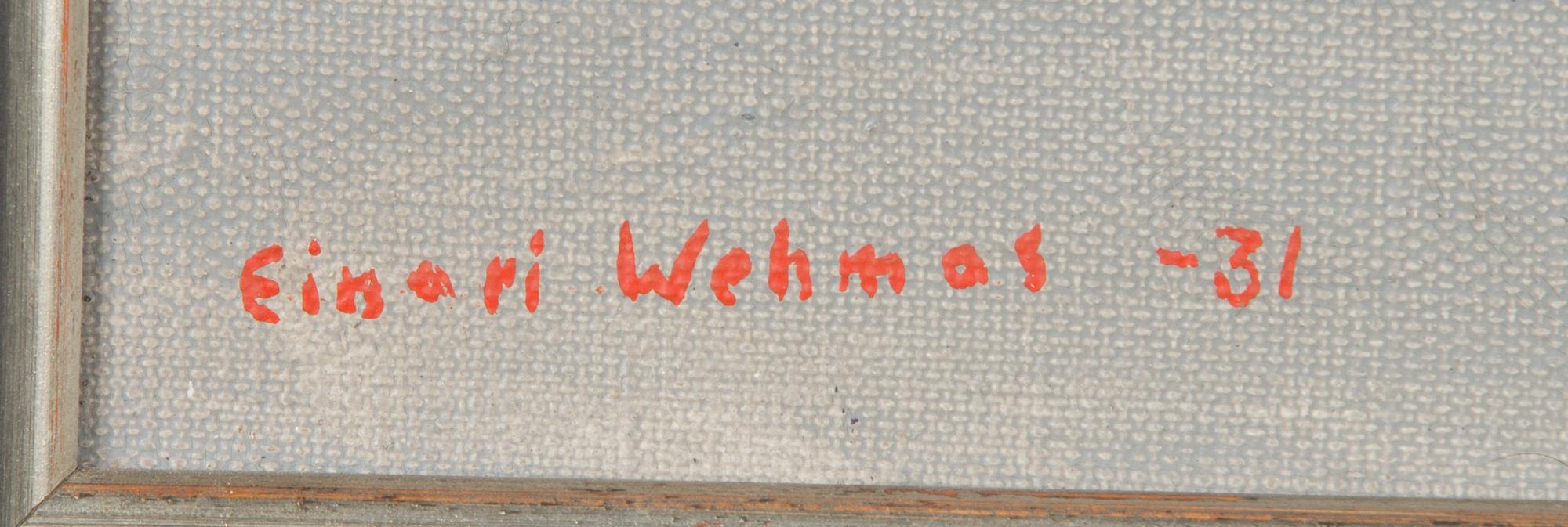 Einari Wehmas, Houses by the Coast.