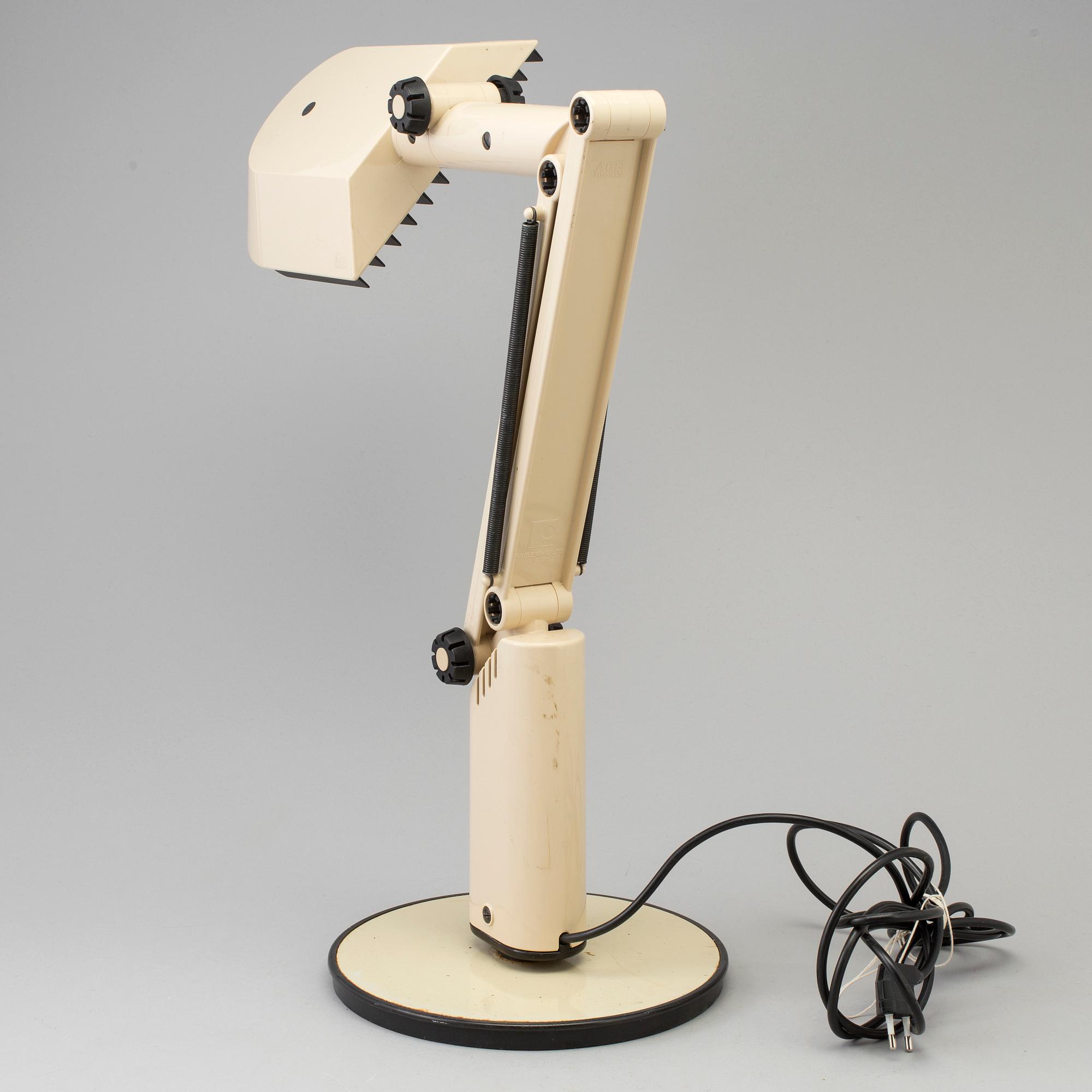 A 1970s table light by Tom Ahlström and hans Ehrich for fagerhults, Sweden.