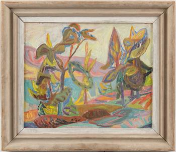 AAGE STORSTEIN, oil on panel, signed Storstein and dated -45.