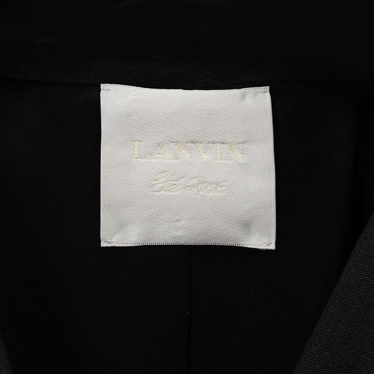 Lanvin, a paper/satin jacket, size 36.