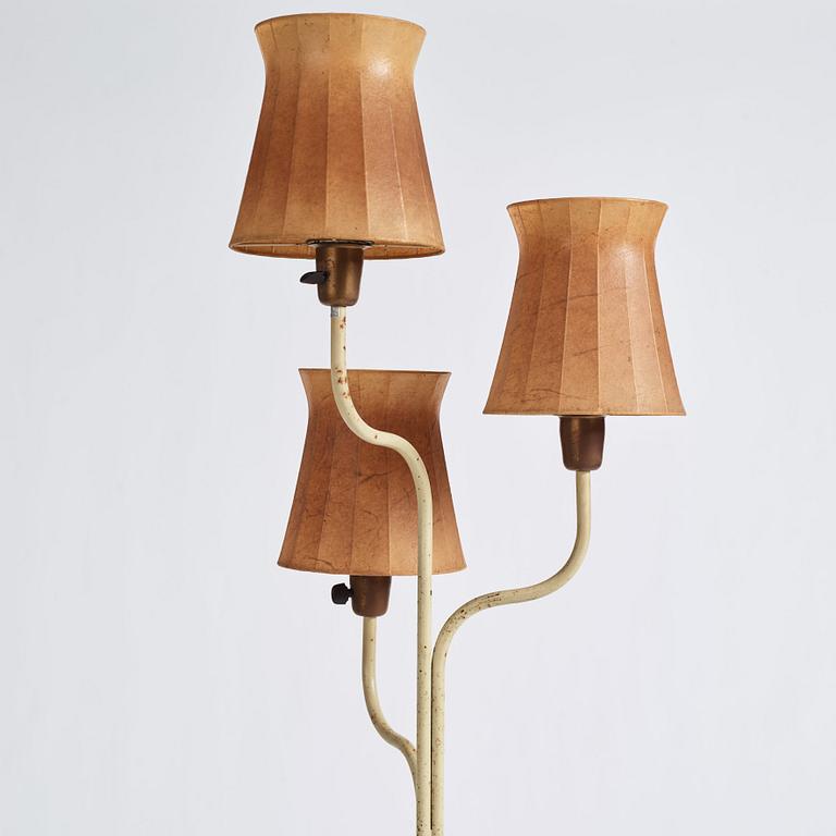 Hans Bergström, a floor lamp, ateljé Lyktan, Sweden 1940-50s.