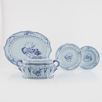 Rörstrand, dinner service, 26 pieces, "Rehnska pattern", 1976.