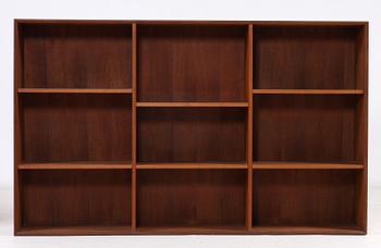 BOKHYLLA, samt SIDEBOARD, 1950/1960-tal.