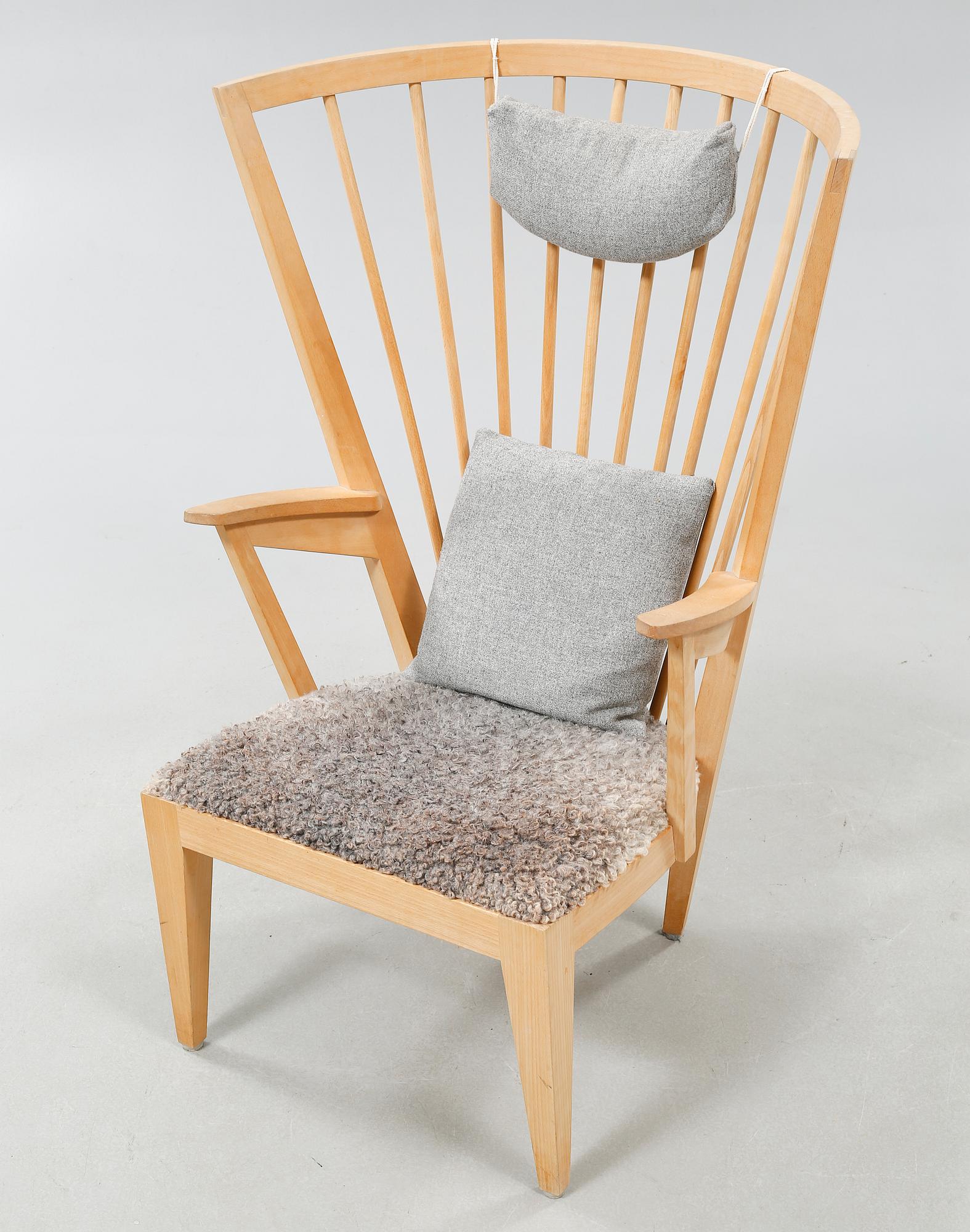 An Norrgavel armchair by Nirvan Richter named "Länstol".