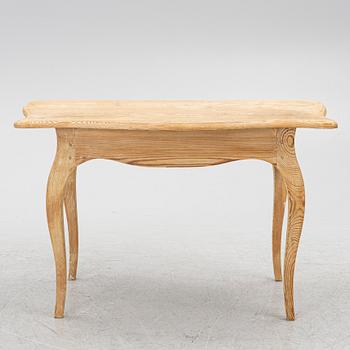 A Swedish rococo table, later part 18th century.