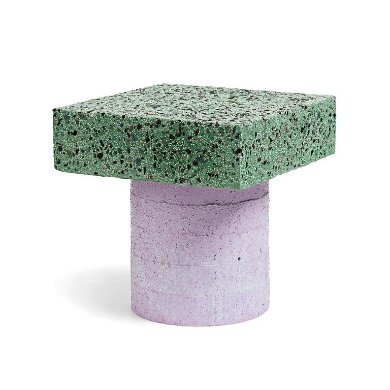 Jonatan Nilsson, a unique "Concretely Happy", table/object, Studio Jonatan Nilsson, 2017.